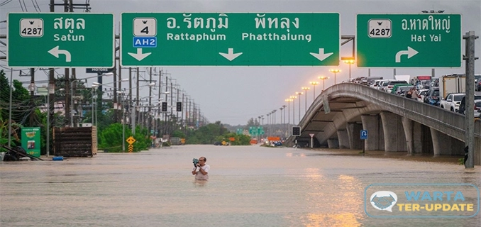Tragedi Thailand Banjir Tewas 162 Orang Angka Terus Bertambah