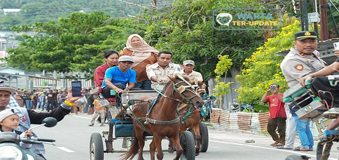 Akhir Tahun di Palu Pacu Dokar Jadi Daya Tarik Utama
