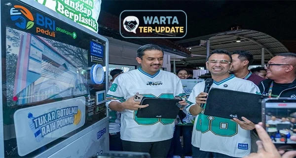 BRI Program Yok Kita Gas Ajak Masyarakat Kelola Sampah RVM