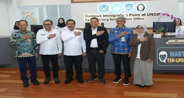 Campus Immigration Point Undip Resmi Dibuka Menteri Agus