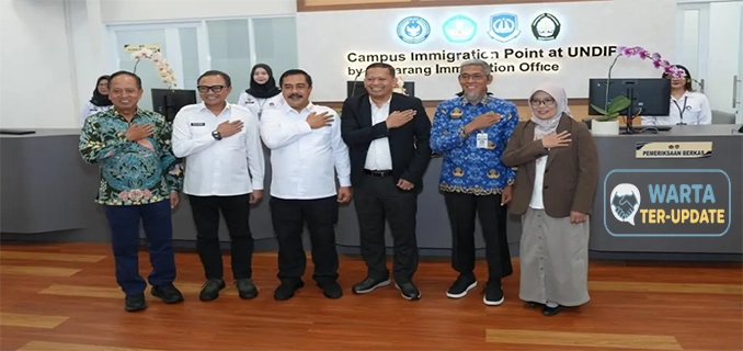 Campus Immigration Point Undip Resmi Dibuka Menteri Agus