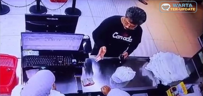 Dosen UIM Makassar Ludahi Kasir Tegur Potong Antrean Swalayan