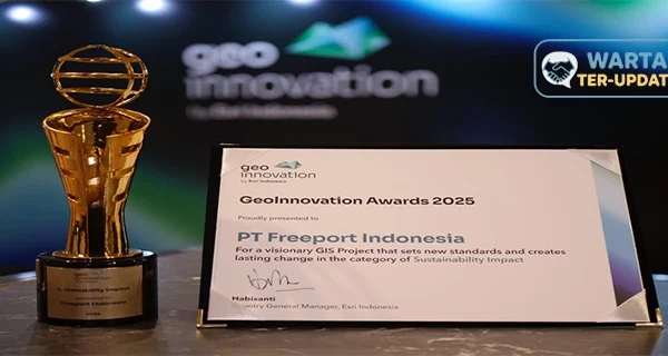 Freeport Indonesia Menang GeoInnovation Award Geospatial