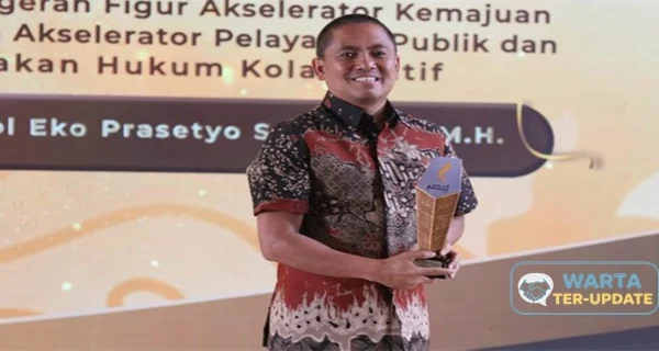 Kapolresta Bogor Dianugerahi Tokoh Akselerator Pelayanan Publik