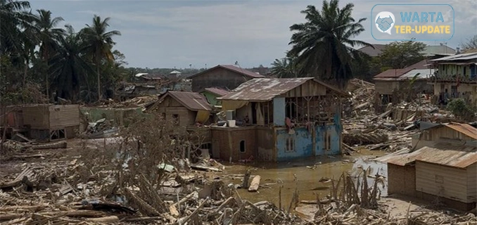 Kerusakan Banjir Aceh 6 Madrasah 2 Pesantren 1 KUA Hilang