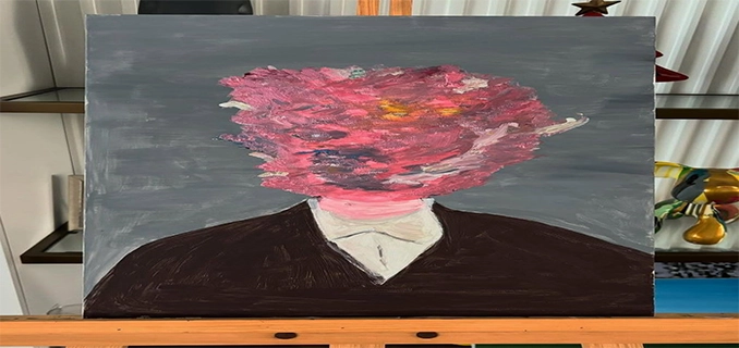 Lukisan “Ruwet” Aura Kasih Ini Alasan Seret Nama Ridwan Kamil