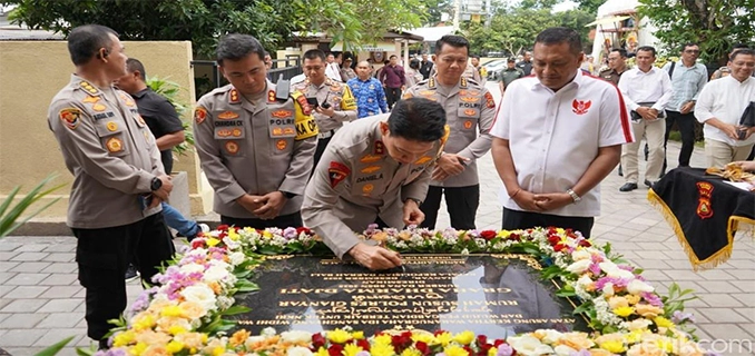 Rusun Graha Dharma Djati Polres Gianyar Resmikan Kapolda Bali