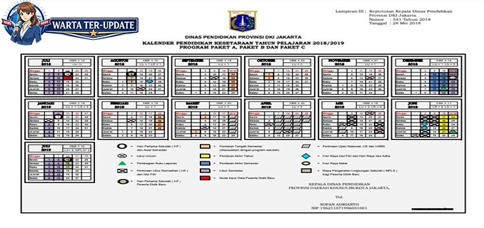 Kalender Pendidikan 2026 Semester Jakarta Tanggal Sekolah