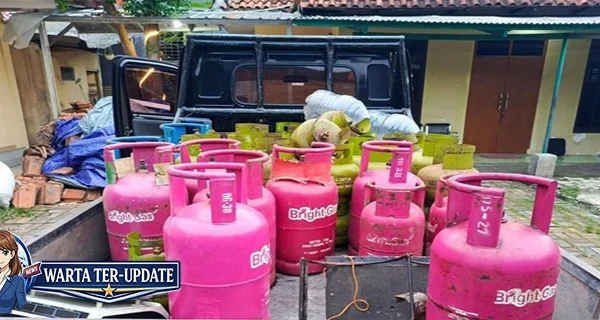 Polisi Gerebek Pengoplosan LPG di Bogor Dua Pelaku Diamankan