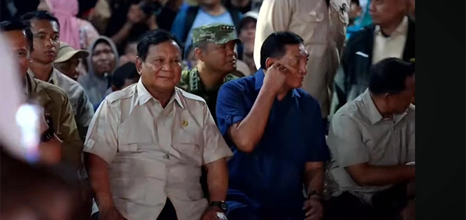 Prabowo Batalkan Malam Tahun Baru di Aceh Karena Cuaca Buruk