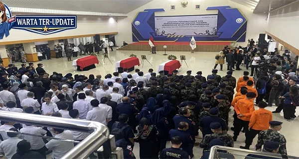 Trenggono Pingsan Saat Pelepasan Korban Pesawat ATR