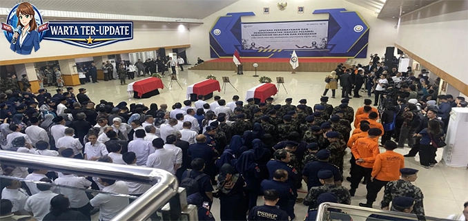 Trenggono Pingsan Saat Pelepasan Korban Pesawat ATR