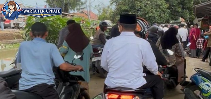 Zulhas & Yandri Naik Motor Panen Bareng Prabowo Karawang
