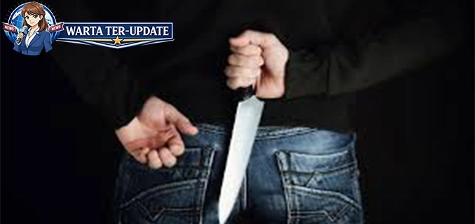 Detik-detik Matel Tusuk Advokat di Tangerang