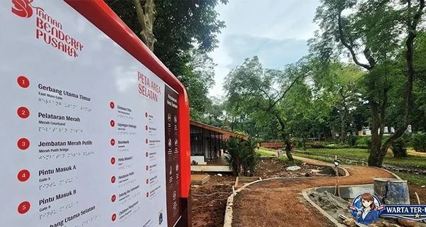 Taman Bendera Pusaka Segera Dibuka Jogging Track 1.2 Km