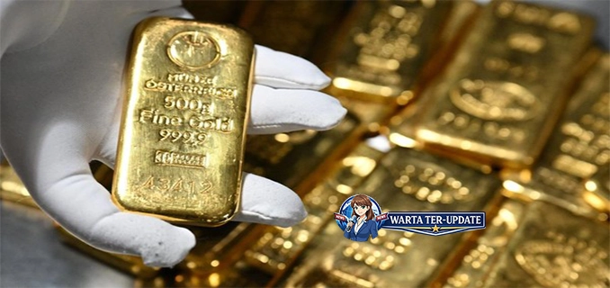 Harga Emas Dunia Naik Usai AS-Israel Serang Iran